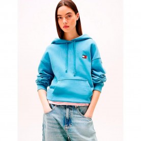 суичър,дамски,блузи,tommy,hilfiger,dw0dw19414,hoodie,blue