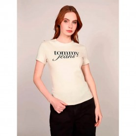тениска,дамски,тениски,tommy,hilfiger,dw0dw19447,short,sleeve,t,shirt,beige