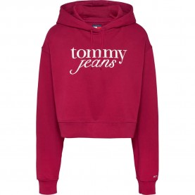 суичър,дамски,блузи,tommy,hilfiger,dw0dw20306,hoodie,red