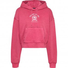 суичър,дамски,блузи,tommy,hilfiger,dw0dw20311,hoodie,pink,(red)