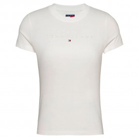 тениска,дамски,тениски,tommy,hilfiger,dw0dw20315,short,sleeve,t,shirt,white