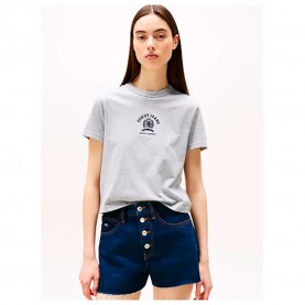 тениска,дамски,тениски,tommy,hilfiger,dw0dw20317,short,sleeve,t,shirt,gray,(grey)