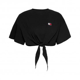 фланелка,с,къс,ръкав,дамски,топове,tommy,hilfiger,dw0dw20321,short,sleeve,top,black