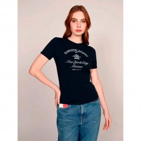 тениска,дамски,тениски,tommy,hilfiger,dw0dw20323,short,sleeve,t,shirt,blue