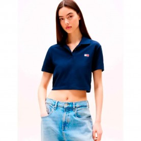 дамски,блузи,с,яка,tommy,hilfiger,dw0dw21363,crop,short,sleeve,polo,blue