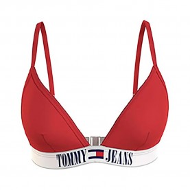 дамски,бански,костюми,tommy,hilfiger,uw0uw04079,bikini,top,red
