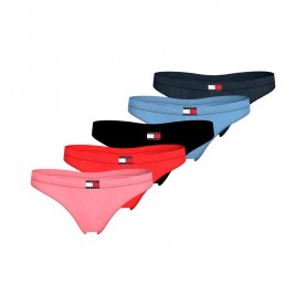 дамско,бельо,дамски,бикини,и,танкини,tommy,hilfiger,uw0uw05642,thong,5,units,multicolor