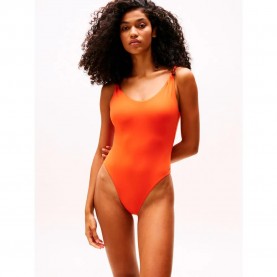 бански,костюм,дамски,бански,костюми,tommy,hilfiger,uw0uw05856,swimsuit,orange