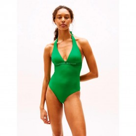 бански,костюм,дамски,бански,костюми,tommy,hilfiger,uw0uw05850,swimsuit,green