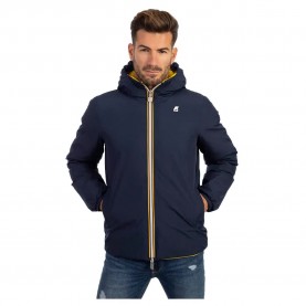 яке,мъжки,якета,k,way,jack,eco,stretch,thermo,double,jacket,blue,yellow,(blue)