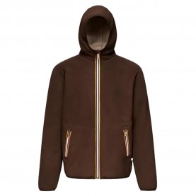 блуза,мъжки,пуловери,k,way,jack,sherpa,polar,double,full,zip,sweatshirt,brown,beige,(brown)