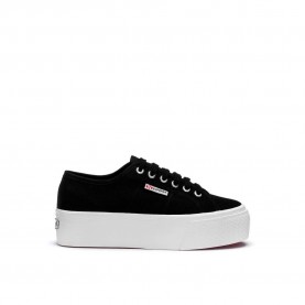 маратонки,дамски,маратонки,superga,2790,platform,trainers,black,white,(black)