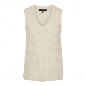 потник,дамски,пуловери,дамски,плетени,дрехи,vero,moda,briella,knitted,vest,beige,(beige)