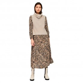потник,дамски,пуловери,дамски,плетени,дрехи,vero,moda,myrna,knitted,vest,beige