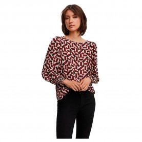 дамски,блузи,дамски,ризи,vero,moda,ulja,long,sleeve,blouse,garnet,(red)