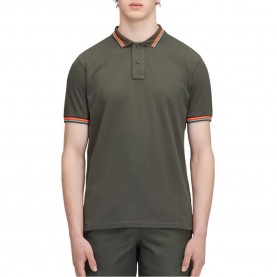 мъжки,блузи,с,яка,sundek,brice,short,sleeve,polo,green,(pine)