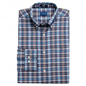 карирана,риза,мъжки,ризи,gant,indigo,check,long,sleeve,shirt,blue