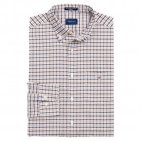 риза,с,дълъг,ръкав,мъжки,ризи,gant,oxford,gingham,long,sleeve,shirt,brown