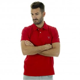 блуза,с,яка,мъжки,блузи,с,яка,gant,pique,original,polo,shirt,short,sleeve,polo,red