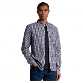 риза,с,дълъг,ръкав,мъжки,ризи,lyle,&,scott,lw1114v,long,sleeve,shirt,blue,(navy,blue,white)