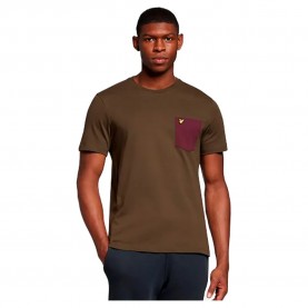 тениска,мъжки,тениски,lyle,&,scott,ts831vo,short,sleeve,t,shirt,khaki,(green)