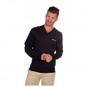 блуза,мъжки,пуловери,nautica,n31amsw0403n,v,neck,sweater,navy,blue,(black)