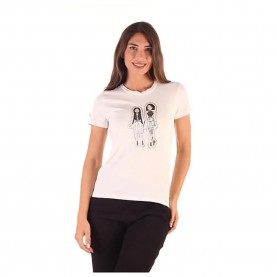 тениска,дамски,тениски,kendall,&,kylie,kkw344201,short,sleeve,t,shirt,white,(white)