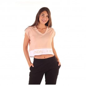 фланелка,с,къс,ръкав,дамски,топове,kendall,&,kylie,kkw344207,short,sleeve,top,pink,(pink)