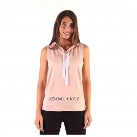тениска,дамски,тениски,kendall,&,kylie,kkw344209,sleeveless,t,shirt,pink,(pink)