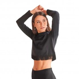 фланелка,с,дълъг,ръкав,дамски,топове,mus&bombon,corn,long,sleeve,top,black,(black)