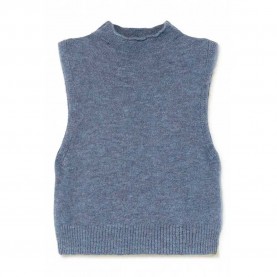 потник,дамски,пуловери,дамски,плетени,дрехи,mus&bombon,jaspe,knitted,vest,blue,(blue)
