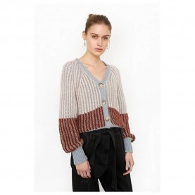 жилетка,дамски,пуловери,дамски,плетени,дрехи,second,female,rosini,cardigan,beige,(multicolor)