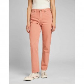 дънки,дамски,панталони,lee,carol,jeans,pink,(salmon)