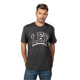 тениска,мъжки,тениски,lee,varsity,short,sleeve,t,shirt,black