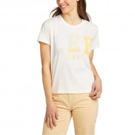 тениска,дамски,тениски,lee,varsity,short,sleeve,t,shirt,white