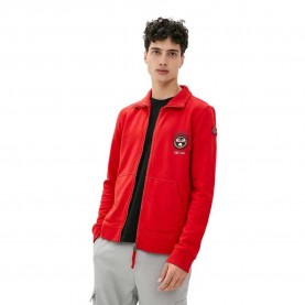 блуза,мъжки,пуловери,napapijri,belice,full,zip,sweatshirt,red