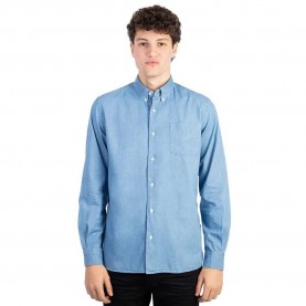 риза,с,дълъг,ръкав,мъжки,ризи,woolrich,classic,long,sleeve,shirt,blue,(indigo)