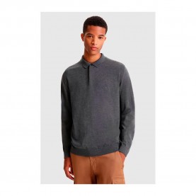 мъжки,блузи,с,яка,woolrich,lana,merino,long,sleeve,polo,grey,(grey)