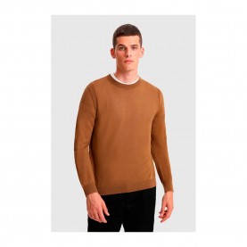 блуза,мъжки,пуловери,woolrich,lana,merino,sweater,brown,(brown)