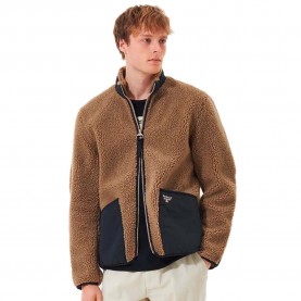 блуза,мъжки,пуловери,barbour,starling,full,zip,sweatshirt,brown,beige,(brown)