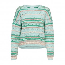 блуза,дамски,пуловери,дамски,плетени,дрехи,only,15251019,sweater,green