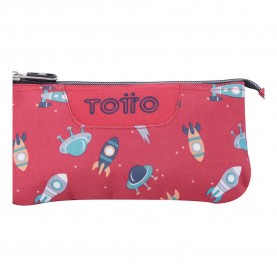 канцеларски,принадлежности,totto,tablero,pencil,case,red