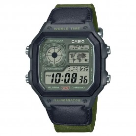 часовник,часовници,casio,ae,1200whub,3avef,watch,green