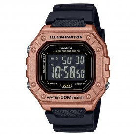 часовник,часовници,casio,w,218hm,5bvef,watch,golden,(cooper)