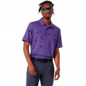 риза,с,къс,ръкав,дамски,ризи,мъжки,ризи,oakley,grid,camo,short,sleeve,shirt,purple,(grid,print,violet)