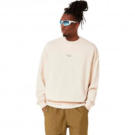 Блуза Oakley Stacked metal sweatshirt - Beige (Mist) блуза,мъжки,пуловери,oakley,stacked,metal,sweatshirt,beige,(mist)