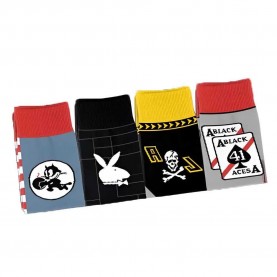 чорапи,мъжки,чорапи,heel,tread,iconic,squadrons,socks,4,pairs,multicolor