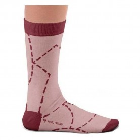 чорапи,мъжки,чорапи,heel,tread,pink,pig,socks,pink