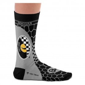 чорапи,мъжки,чорапи,heel,tread,shelby,cobra,snake,eyes,socks,grey,(black)