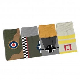 чорапи,мъжки,чорапи,heel,tread,warbirds,socks,4,pairs,multicolor